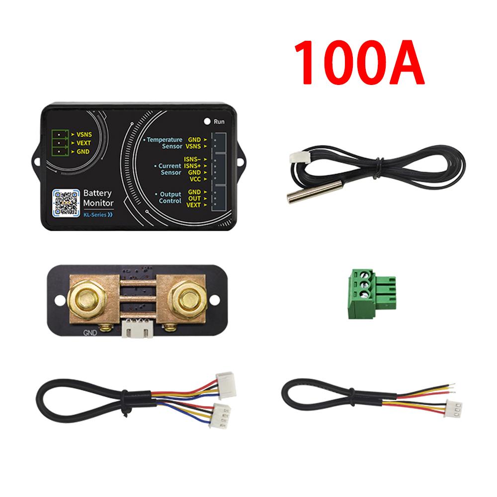 KL110F High-precision Bluetooth-compatible Coulomb Counter Lithium Battery Car Battery Lithium Iron Phosphate Detector Tester