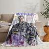 GUOYU Blanket TV The RRookie Throw Soft Flannel Throw Summer Blanket Lightweight Cozy Nap Blanket for Sofa Bed Travel