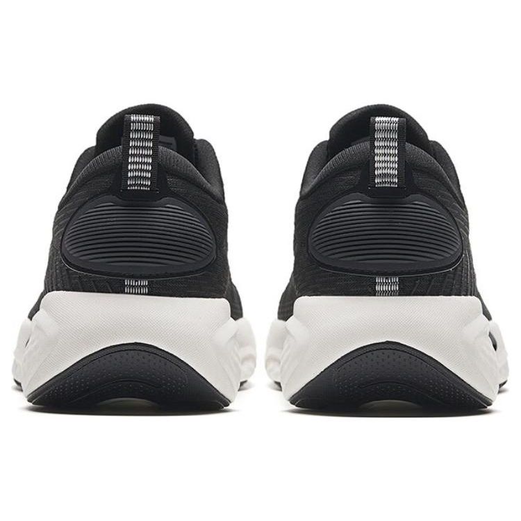 Anta City Running Shoes Men Black White Silver 112335556-6