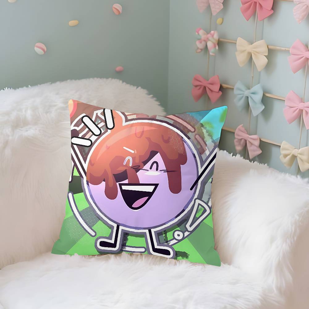 Funny AInanimate InsanityS Case Plush Fabric Soft Pillowcase Double Sided Print Cushion Cover Household Gifts