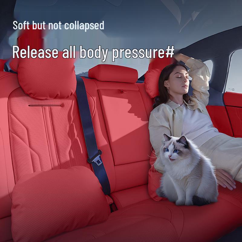 Zeekr 007 GT Headrest & Lumbar Support Neck/Waist Protection Set for Car Interior Enhancement