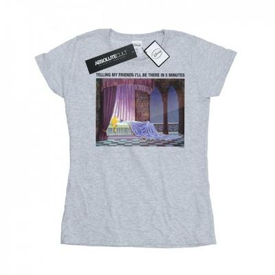 Womens/Ladies Sleeping Beauty IÂ´ll Be There In 5 Cotton T-Shirt