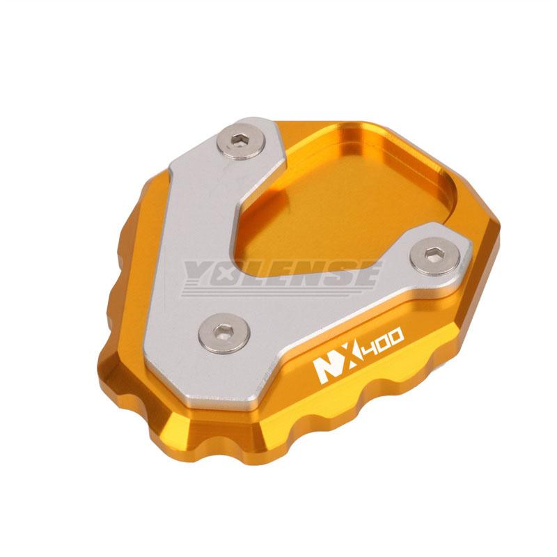 For HONDA NX500 NX400 NX 500 400 2023 2024 2025 Motorcycle Kickstand Foot Side Stand Enlarger Pad Plate Footrest Pedal Extension