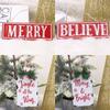 Creative Christmas Welcome Card DIY Christmas Sign Plaque New Christmas Pendant  Merry Christmas