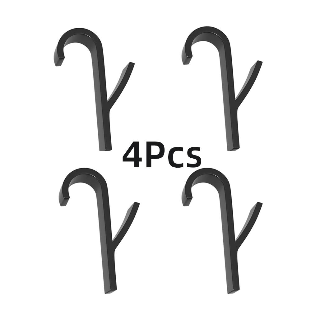 

2/4PCS Bathroom Hanger Clips Heated Towel Radiator Rail Hook Holder Multifunction Drying Rack Hook Towel Clothes Storage Hanger