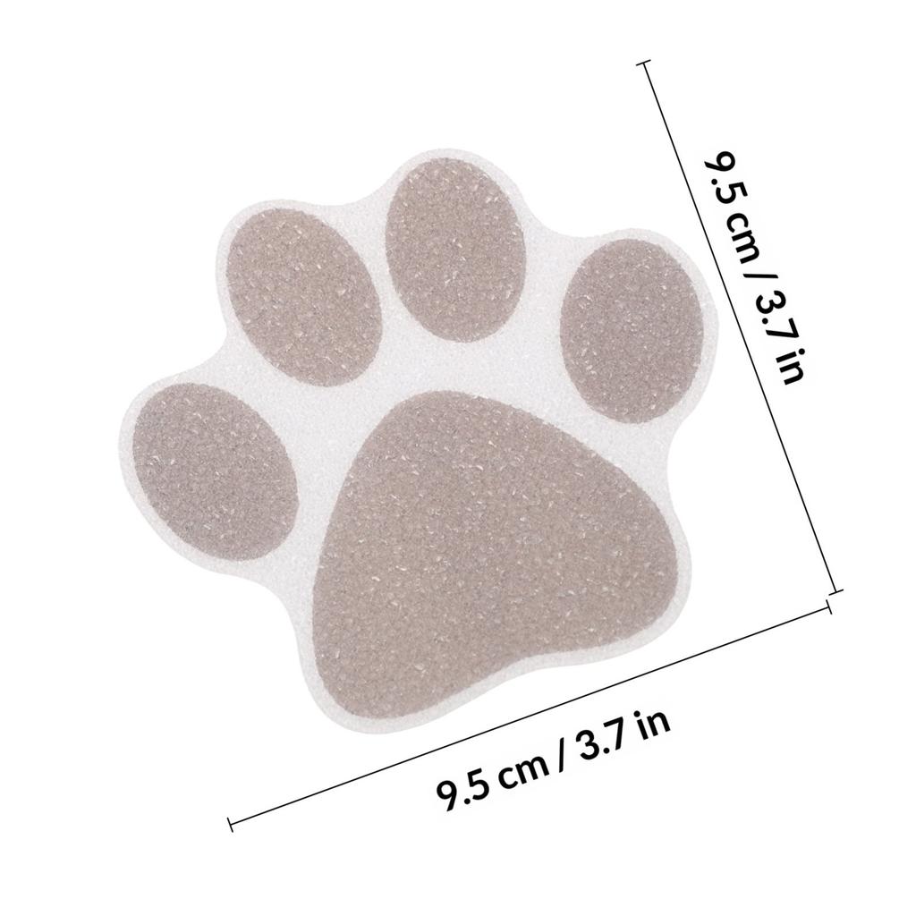 10Pcs Paw Anti Slip Stickers Bathtub Decals Non Slip Shower Floor Bathroom Wall Stickers Tub Home Use