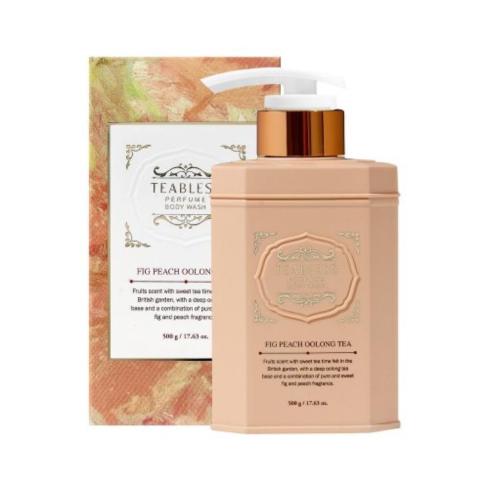 Teabless Pig Peach Oolong Tea Perfume Scrub Body Wash 500ml