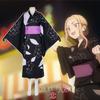 Dress Anime My Up Darling Marin Kitagawa Kimono Cosplay Costume Halloween Props