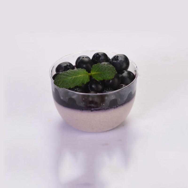 Одноразовый круглый пластиковый стаканчик для мусса