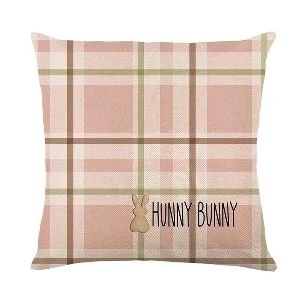 Easter Rabbit & Dot Pillowcase - Cute Pet Series for Sofa