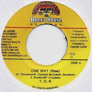 

7inch Record T.O.K. - One Way NONE Opera House Jamaica Reggae, Ska & Dub Used