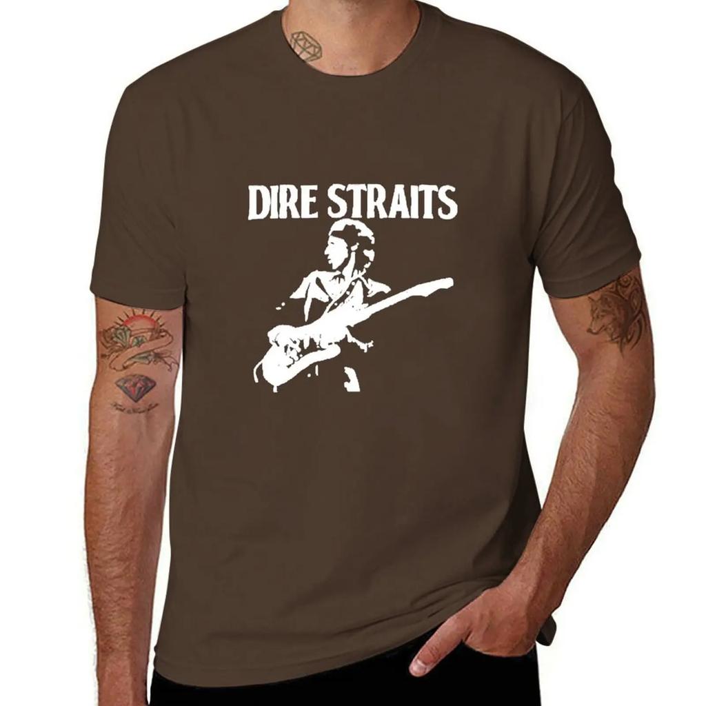 Dire Straits T-Shirt Anime T Shirts Graphic T Shirts Street Wear Tee Shirts for Men