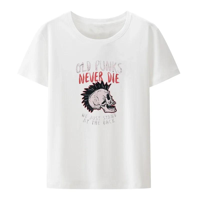 Vtipné tričko Skinhead A Way of Life Pánské Dámské Krátký rukáv Hipster Grafická trička Hip-hop Módní Estetické topy Pánské oblečení