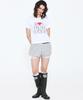 Kimseupeulesikoteunmakes Ivy Kiss Logo T-Shirt White