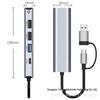High-Speed RJ45 Ethernet Adapter: 2.5G Type-C & USB 3.0 to Network Cable, Driver-Free Gigabit Network Card