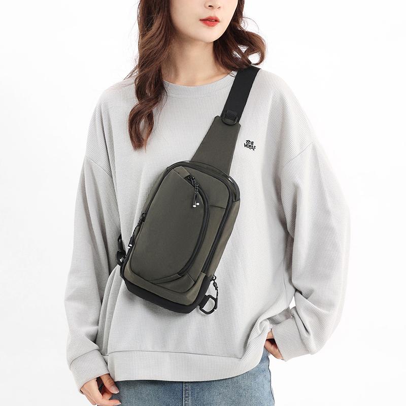 Men's Shoulder Bag Sports Chest Bag Women's Crossbody Bag