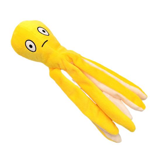 Chobotnice Hračka pro kočky s pískátkem Nadýchané chapadlo Dráždidlo Kousací hračka Odolná proti žvýkání Hračka chobotnice Interaktivní hračka pro domácí mazlíčky pro kočky