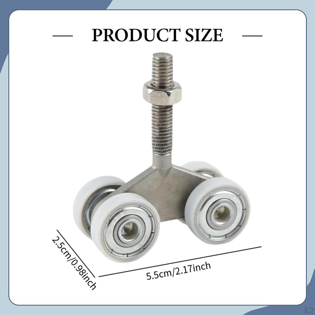 Sliding Door Roller Hanging Rail Wheel Industrial Heavy Top Mounted Barn Trolley Hanger