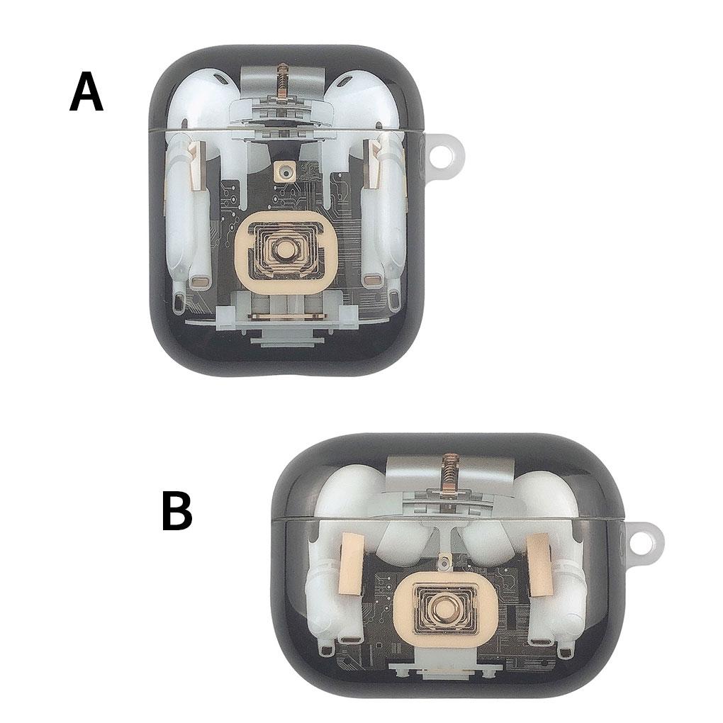 Earbuds Case Portable Earphone Cover Portable Earphone Cover TPU Bluetooth-compatible Wireless Headphone Storage Box