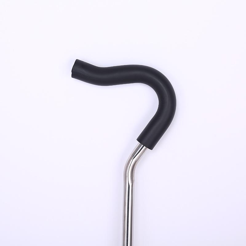 Retractable Adjustable F-Type Stainless Steel Arm/Elbow Crutch for Adults & Children