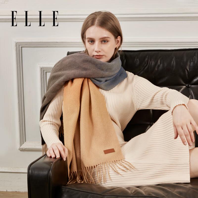 ELLE Women's 100% Merino Wool Scarf