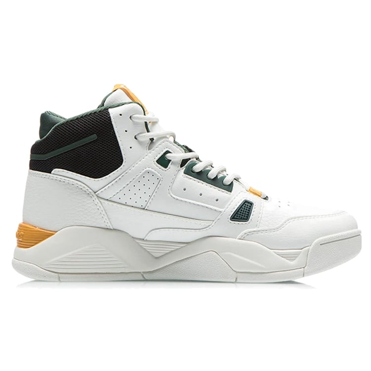 LINING Basketball Shoes 'White Green Yellow' Women's AGBR084-4