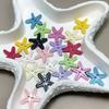 40pcs Creative Imitation Shell Buttons Colorful DIY Buttons Starfish Buttons  Clothes Accessories