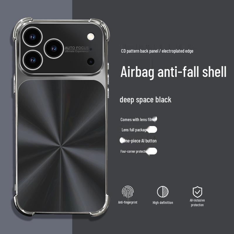 

Colorful Frosted Case with 17 Large Windows for iPhone 17 Pro Max: Drop-Proof, Four-Corner Protection by Apple 17PROMAX