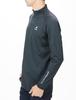 Le Coq Sportif Golf 2022 Model Golf Underwear UPF Size BK00 Size Fall/Winter (Top) - Warm, Windproof, Sweat-Wicking, Stretch, 15, Brushed, Black,