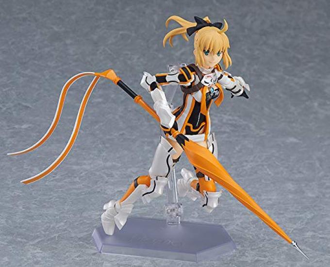 Figma GOODSMILE RACING RACING Artoria Pendragon Racing ABS PVC Painted Articulated Figure & TYPE-MOON Ver. Non-scale &