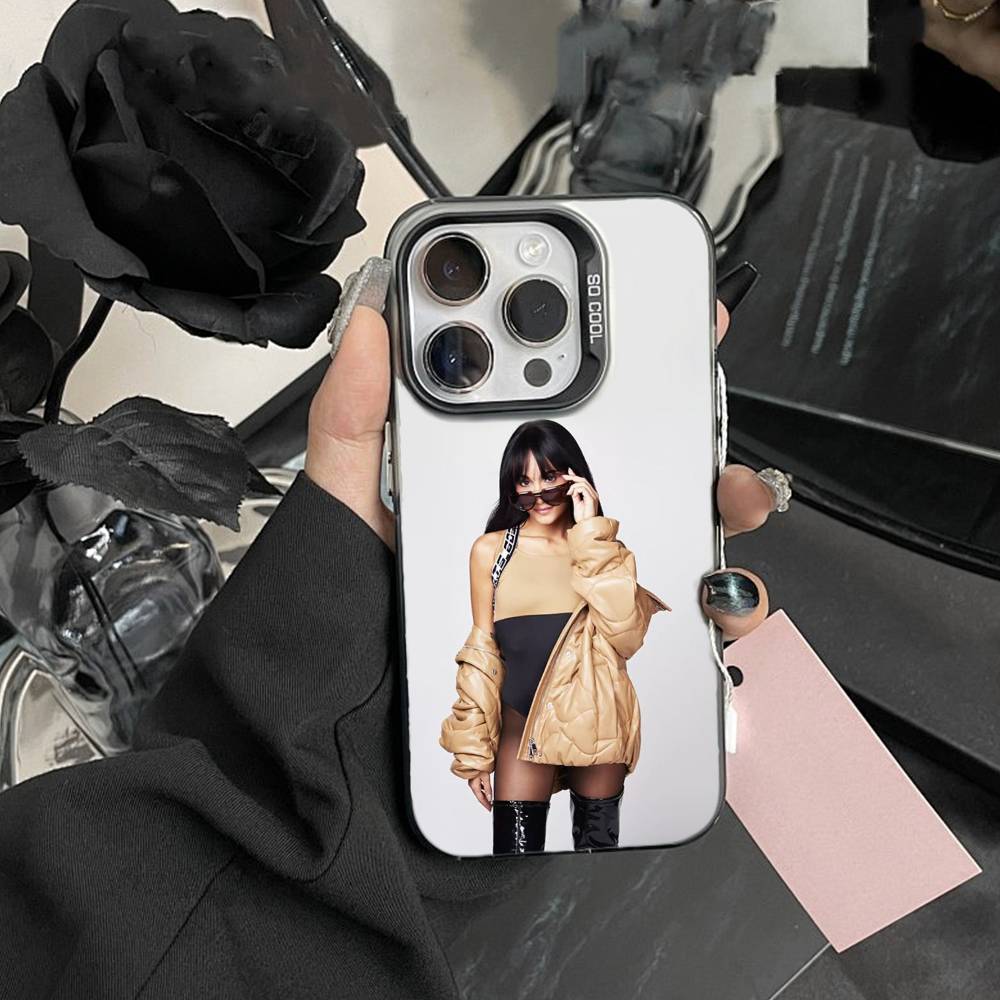 A-Aitana A-Alpha Поп-певица Чехол для телефона Для iPhone 17,16,15,14,13,12,Pro MAX Черный Матовый Ударопрочный Чехол iPhone17PRO