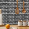 Cover Wall Defects Stickers Self-Adhesive PVC Tile Stickers, Waterproof Mosaic Pattern Decals for Kitchen Bathroom Renovation Supplies Home