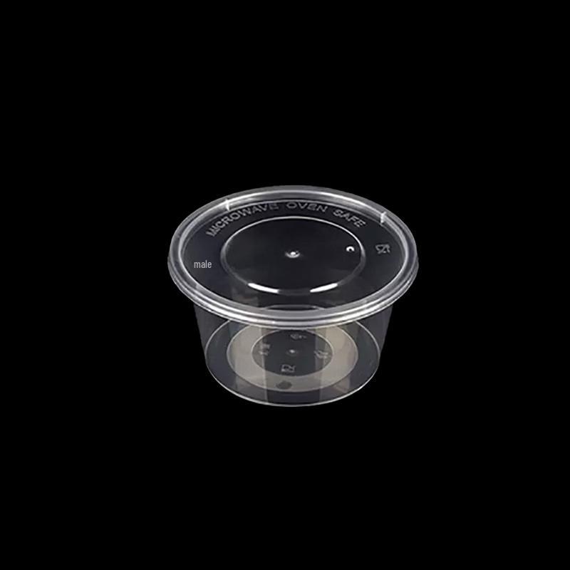 COMATE Transparent PP Disposable Takeout Bowls