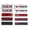 3D GDI TGDI Auto Kofferraum Metall Zinklegierung Klebeplakette Emblem Hintere Karosserie Heckklappenplakette für Sonata IX35 Tucson Elantra