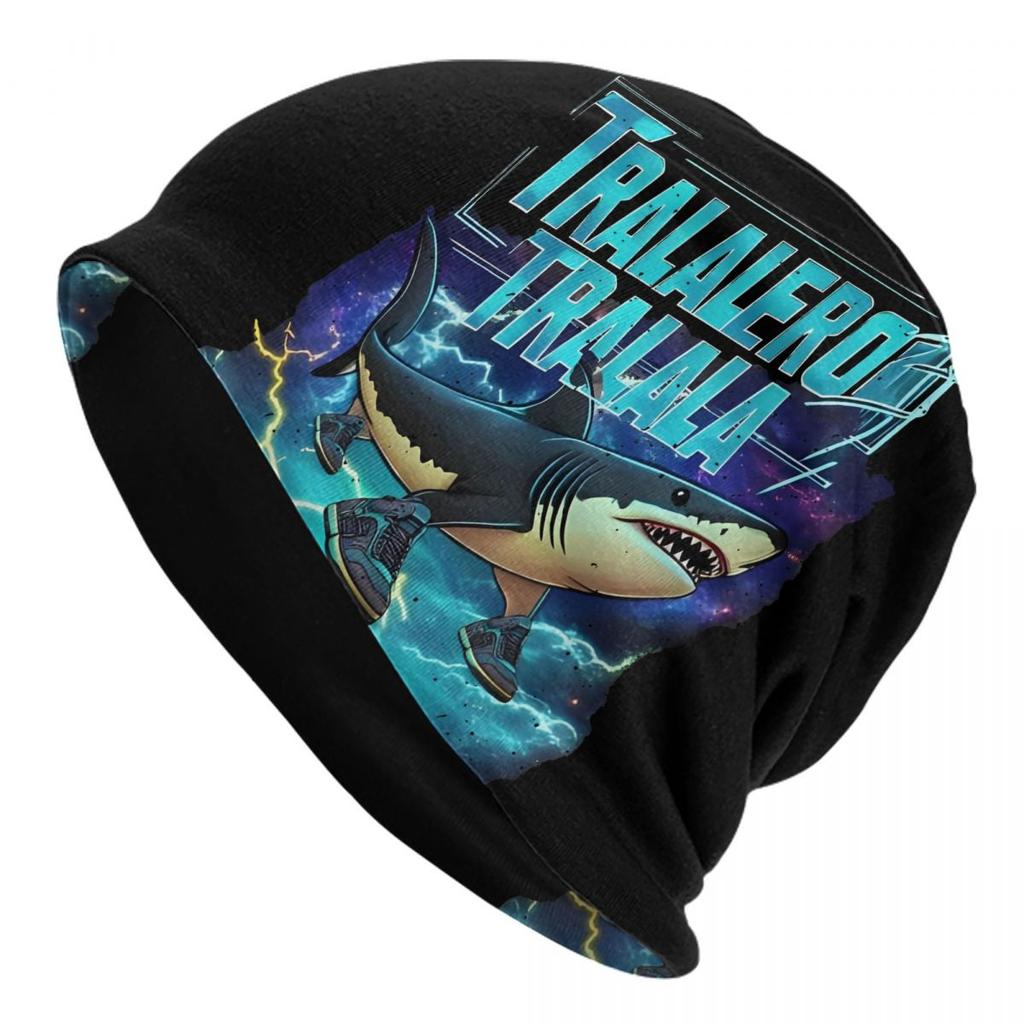Tung Tung Tung Sahur Skullies Beanies Hat Funny Italian Brainrot Meme Spring Unisex Street Caps Warm Dualuse Bonnet Hats