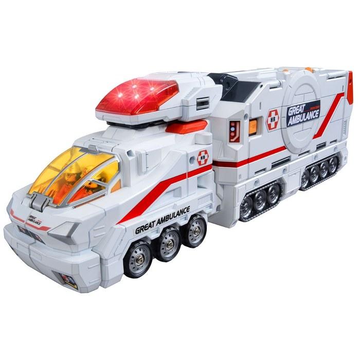 Tomica Hyper Rescue Great Ambulance Standard White