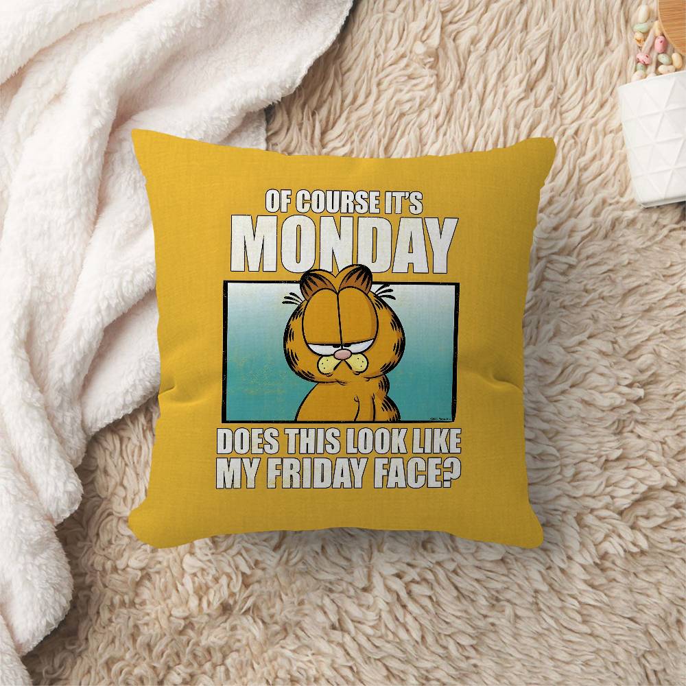 

Anime GGarfield Cute Cat Personalized picture text home decorative pillows Household Gifts xcm 30x30 cm