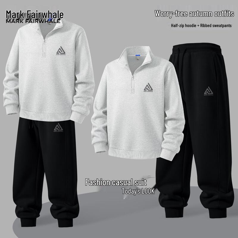 

Mark Fairwhale Мужской спортивный костюм с полумолнией в американском стиле 2025 3XL