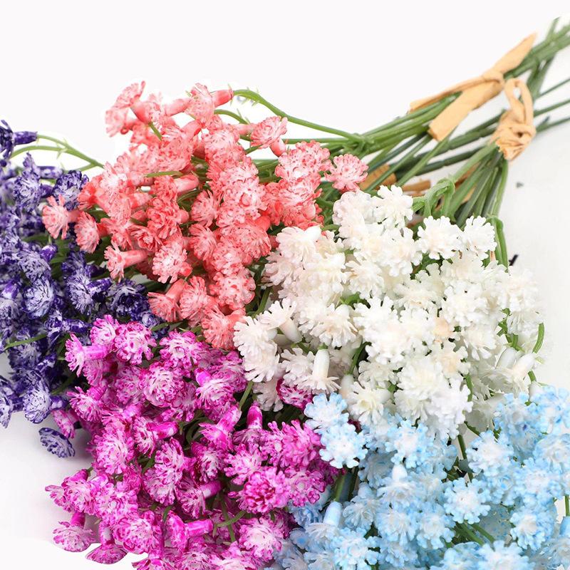 Künstlicher Blumenstrauß voller Sterne, künstliche Blumen, Heimdekoration, Hochzeitsblumendekoration, Shooting-Requisiten