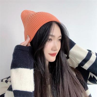 Colorpop Strickmütze (Orange)