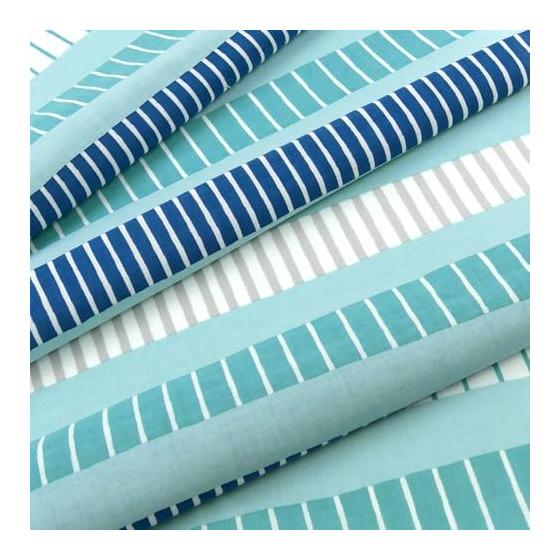 Hamamonyo Tenugui - Variegated Stripes