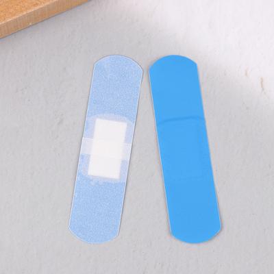 100 Pezzi/Set Cerotti Blu Rilevabili Cerotto Impermeabile Strisce Adesive Mediche Cerotto per Medicazione Ferite Bende Cerotti di Primo Soccorso