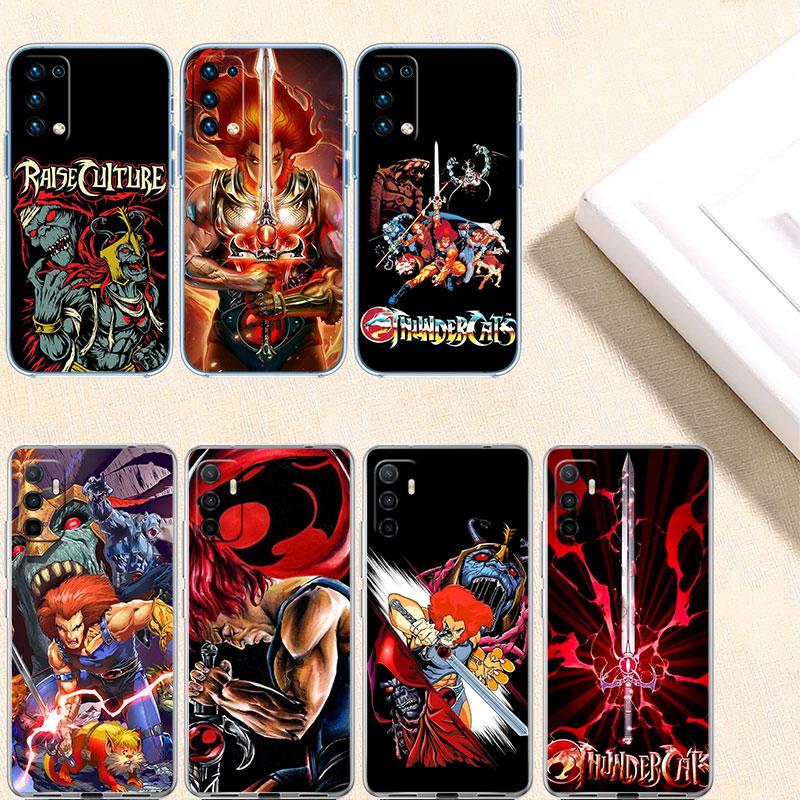 T-ThunderCats Transparente Handyhülle für Motorola Moto Edge 20 30 40 50 S30 Fusion Ultra Pro Neo Lite