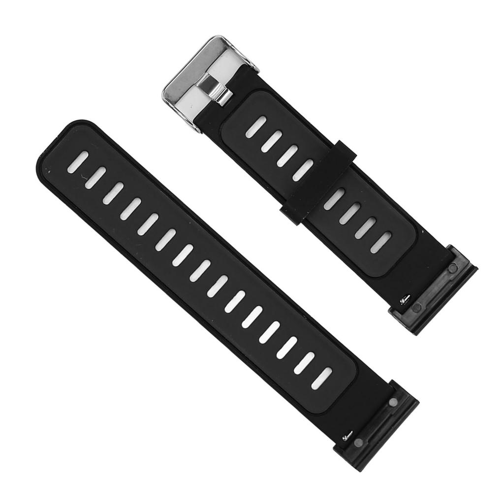 Silikon Smartwatch-Armband Größe Verstellbar Metallschließe 2 Farben Uhrenarmband für COROS Vertix 2