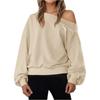 Women's Solid-color Fashionable Long-sleeved Top