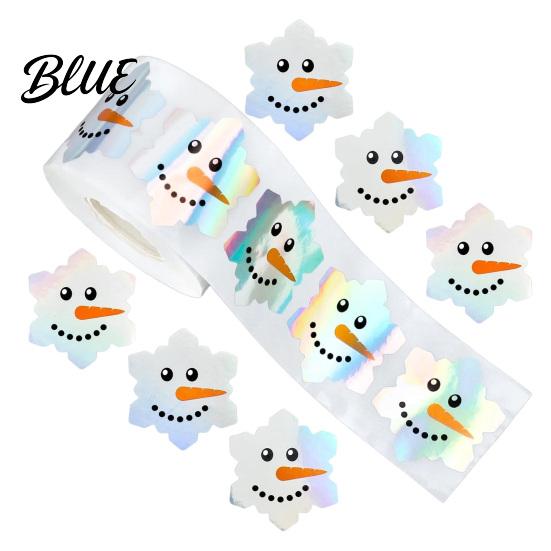 Halloween Sealing Stickers 500PCS Stickers Self-Adhesive Holographic Labels Decorative Festive Adhesive Holiday Party Favor Labels Decals