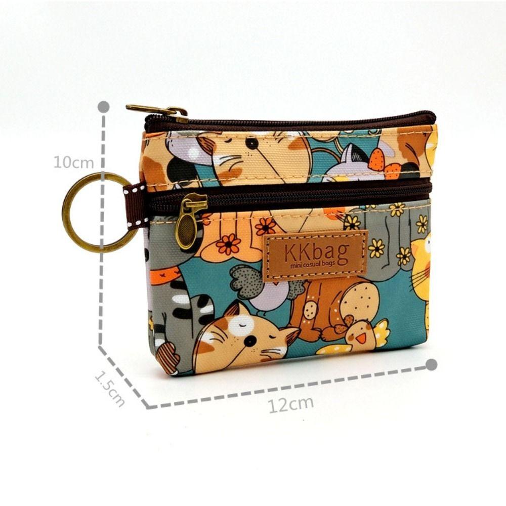 

Simple Cartoon Bear Wallet Canvas Letter Women s Clutch Bag Contrasting Colors Mobile Phone Bag for Female Male Gifts