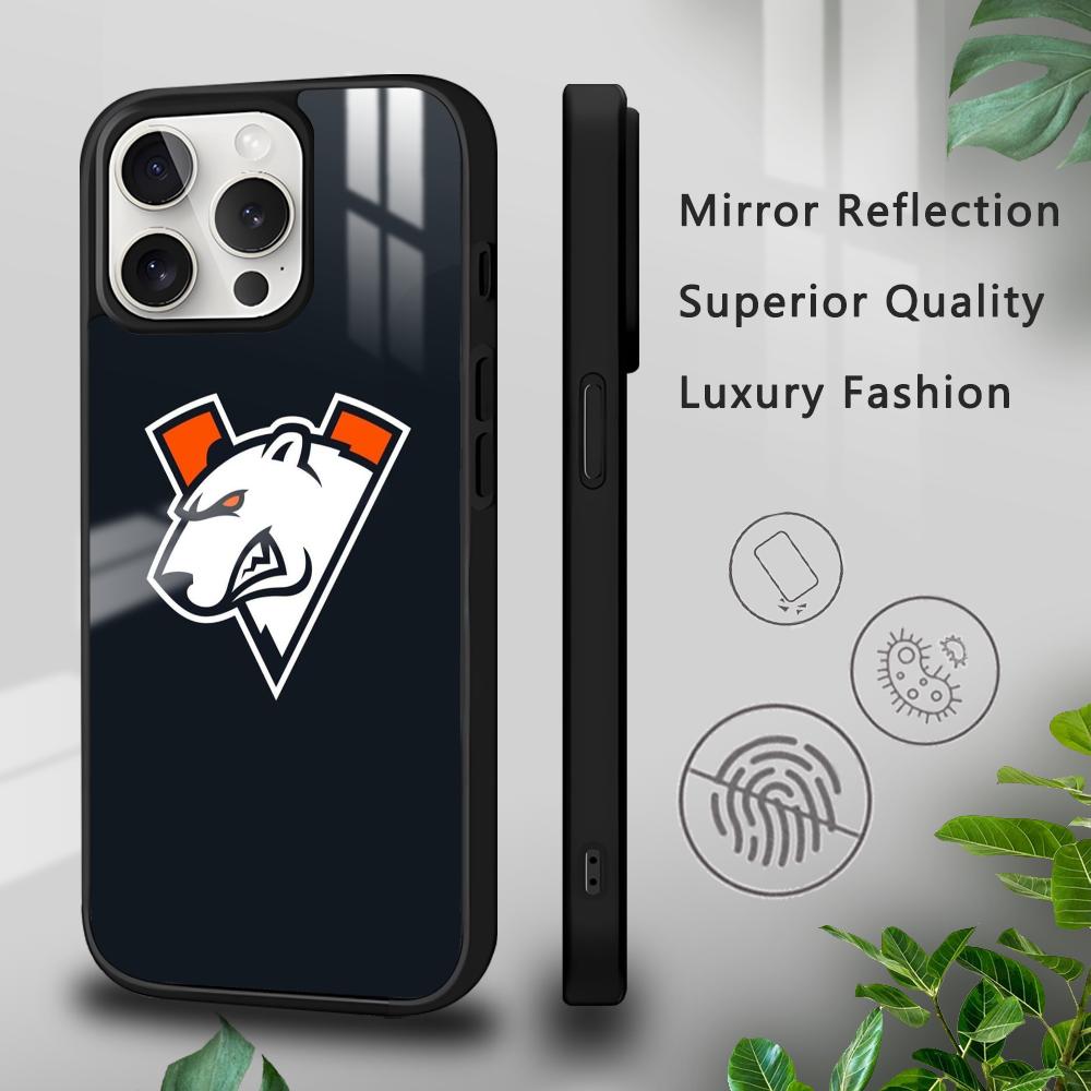 C-CSGO Team G2 F-Faze Spirit Vitality Phone Case For iPhone 16 15 14 13 12 11 Pro Xs Max Mini Plus Celulares Hard Funda