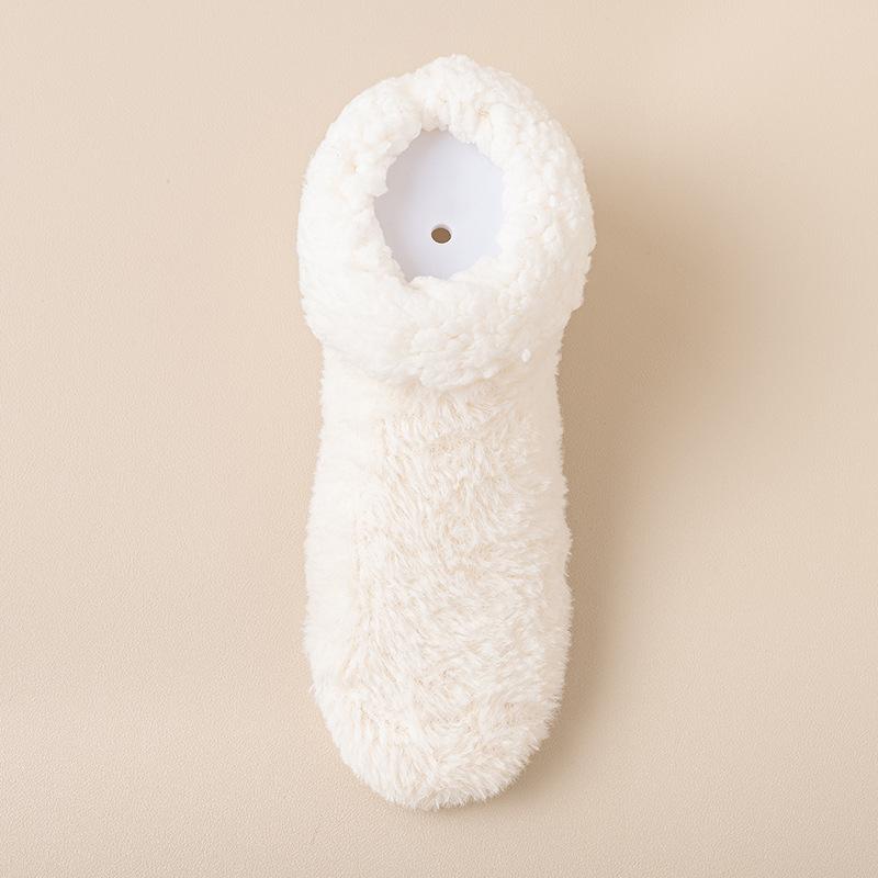 

1Pair Floor Socks Bedrooms Fluffy Indoor Polyester Dormitories Daily Soft Non Slip Lightweight Comfortable Warm
