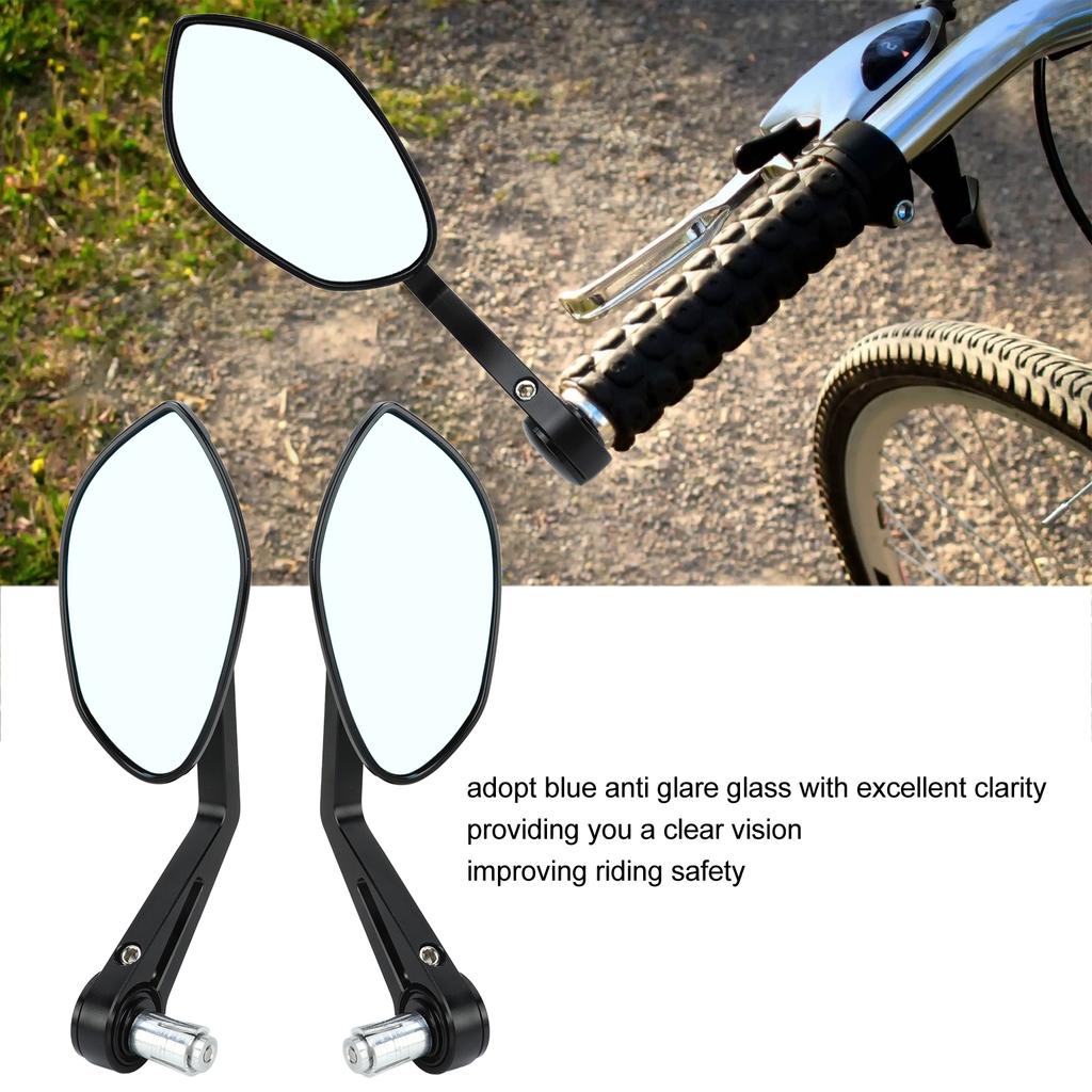 2pcs 22mmCelsius0.87in Motorcycle Mirro Handlebar Side Mirror Replacement for SU UKI 250R R600 R750